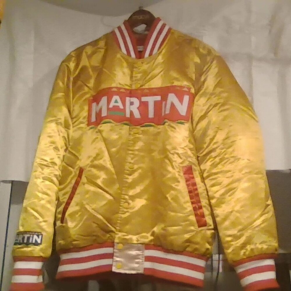 MARTIN GOLD SATIN XXL JACKET